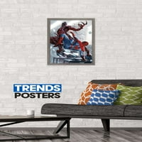 Marvel Comics - Carnage - Битка с плакат за стена Spider -Man, 14.725 22.375