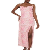 Viadha дамски мода с висока талия сгъваема сол винтидж свободна плажна опаковка Макси дълга пола