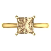 Кимсаке 1 5ктв диамант 10кт Бяло Злато Цветен ореол Булчински Сет