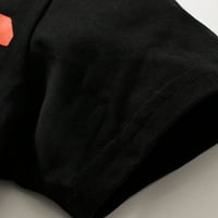 Дамски градиент печат неправилен три-четвърти ръкав жилетка с джобно яке