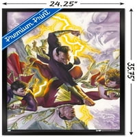 Comics Justice League - Black Adam и Shazam Wall Poster, 22.375 34 Framed