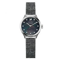 Дамски черен часовник Сваровски - 5200065