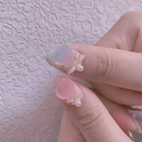 дианхелоя декорация сърце нокти изящен Направи Си Сам мека глина нокти изкуство бижута Фондан звезди 5