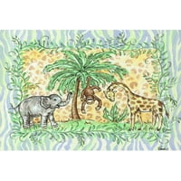 Мармонт хил джунгла от Реса Куалиа живопис печат върху опаковано платно