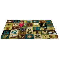 Килими за деца на малцина на малките - природа - ft. Ft. Ructangle Carpet