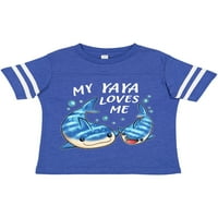 Inktastic my yaya обича- тениска за подарък за акула за акула