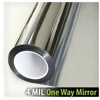 S4MS Security and Daytime Privacy One Way Mirror Silver Mil Window Film 60in 50ft от BuyDecorativeFilm