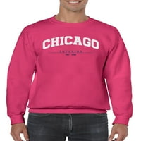 Чикаго Superior Sweatshirt Men -Image от Shutterstock, мъжки малки