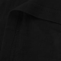 Vivianyo hd жени къси върхове комплекти женски печат екипаж половин ръкав пуловер риза върхове + панталони панталони комплект флаш пикове черно