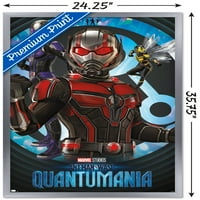 Marvel Ant -Man and the Wasp: Quantumania - Trio Trio Trio Poster, 22.375 34 рамка