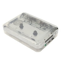 Касетофон касетофон, ясно качество на звука универсален стерео звук Реколта Портативна касета до МП конвертор с прозрачна обвивка за Компактдиск