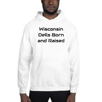 2xl Wisconsin Dells Родени и отгледани суичър с пуловер от качулка от неопределени подаръци