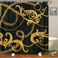 Sonernt Fashion Modern Shower Curtain Decor Decor Decor с куки