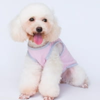 Куче домашни кученце любовно сърце облекло за дребни дрехи за малки кучета по-топли летни тениски дрехи