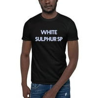 Бяла сяра SP Retro стил с къс ръкав памучна тениска от неопределени подаръци