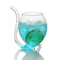 Fdelink Водна чаша стъклена топлина устойчива стъкло смука сок мляко чаша чаша чаша 300мл
