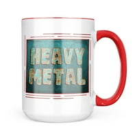 Неонблондата хеви метъл Реколта метал мед чаша подарък за любителите на кафе чай
