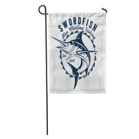 Риба син марлин риболов черен марлин бяла платна рибка Скачането на спортна градина флаг декоративен флаг къща банер