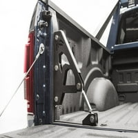 FAB Fours M4150- Брекет за легло за камиони; Сценно черно прахово покритие; Подхожда на SELECT: 2015- Jeep Wrangler Unlimited, 2012- Jeep Wrangler