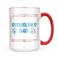 Неонблондинка куче и котка Татко Брохолмер чаша подарък за любителите на кафе чай