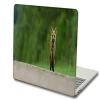 Kaishek Plastic Hard Shell Case Cover, съвместим с - Освободете нов MacBook Air S Touch ID Модел: A1932 & A2179 & A Animal A 0123