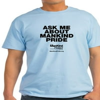 Cafepress - Човешка тениска на мъжете Pride Men - Лека тениска - CP