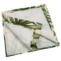 Тропически растения шаблон за спално бельо водоустойчиви покривки Декоративни декор за домашен декор плат плат покрит 90x 90x