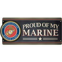 S. Marine Car Magnet, горд от моя морски пехотинец