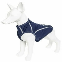 Pet Life ® Active 'Racerbark' 4-посочен йога фитнес куче тениска резервоар