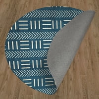 Синя килим от Willow Blue от Kavka Designs