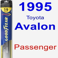Чистотата на чистачката на шофьора на Toyota Avalon - хибрид
