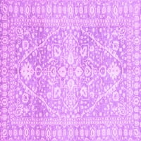 Ahgly Company вътрешен правоъгълник Ориентал лилаво традиционни килими, 3 '5'