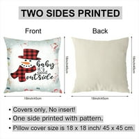 Весела Коледа памук дишаща легло одеяло пълно -, термични одеяла, идеален за наслояване на всяко легло за всички сезони