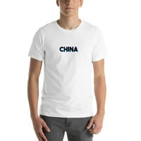 Tri Color Китай с памучна тениска с късо ръкав от неопределени подаръци