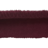 Пакет двор Малка бордо основна гарнитура декоративен стил на въже# 0316S Цвят: Червено вино - E Ft 21. метра