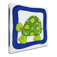 Търговска марка изобразително изкуство 'любими домашни любимци костенурка' платно изкуство от Морийн Лиза Костело