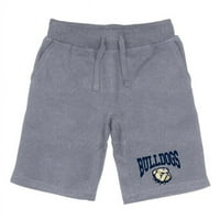 Република 567-488-HGY-Wingate University Bulldogs Premium Shorts, Heather Gray- Големи