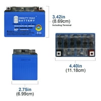 YTX4L -BSGEL 12V 3AH Гел замяна на батерията, съвместима със Suzuki DR350s - опаковка