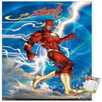 Комикси - The Flash - Джим Лий Стенски плакат, 22.375 34