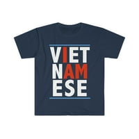 Виетнамска Унисе тениска с-3КСЛ Виетнамска гордост Виетнамско наследство