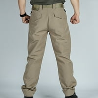 Панталони за мъже панталони множество джобове товарни панталони работят облечени бойни товарни джоб на хлабина