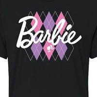 Барби - Argyle - Juniors Изрязана тениска от памучна смес