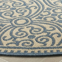 Колекция на открито Lnd Linden Blue Creme Rug