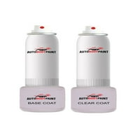 Докоснете Basecoat плюс Clearcoat Spray Paint Kit, съвместим с Caviar Metallic S Type Jaguar