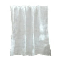 Naiyafly чиста памучна абсорбираща кърпа за баня на открито * бяла