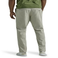 Lee® Big Men Extreme Motion Reselous Fit Flat Front Pand с лента за талия