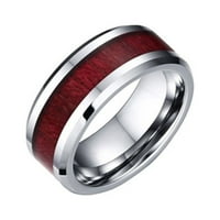 HxRoolrp Валентин ден подаръчни комплекти пръстени Валентин Деня на Деня на годежа Сватбен пръстен Сърце във формата на пръстен сплав бижута