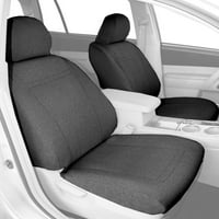 Caltrend предни кофи с туид седалки за 2015- Chevy TRA- CV565-08TA Светло сиво вложка и облицовка