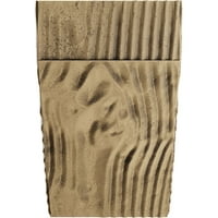 Екена мелница 6 Н 10 д 72 в пясъкоструен Фау Камина Камина комплект с Ашфорд Корбели, естествен бор