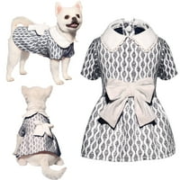 Топкинс кучешка рокля Валентин ден куче пуловер рокля мека кучешка рокля сладък домашен любимец облекло за малки средни кучета момиче
